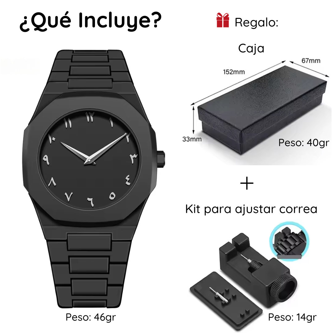Reloj Estilo Árabe